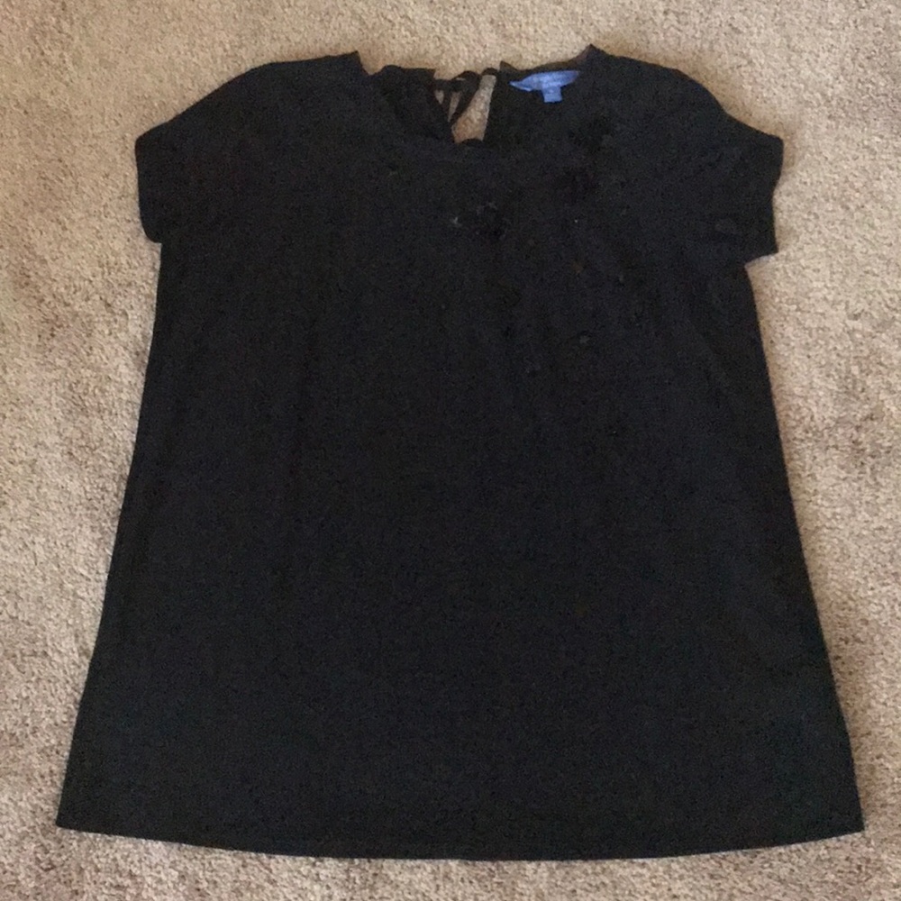 Embellished Simply Vera black blouse